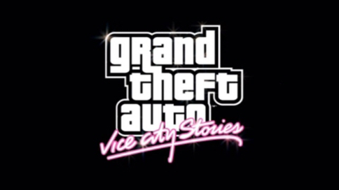 Grand Theft Auto Vice City Stories & Midnight Club 3 DUB Edition title screen for PSP